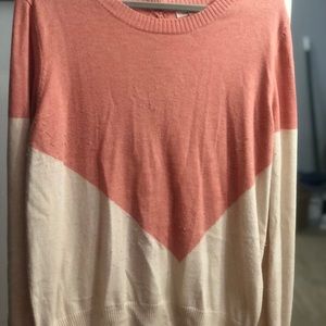 Pink sweater